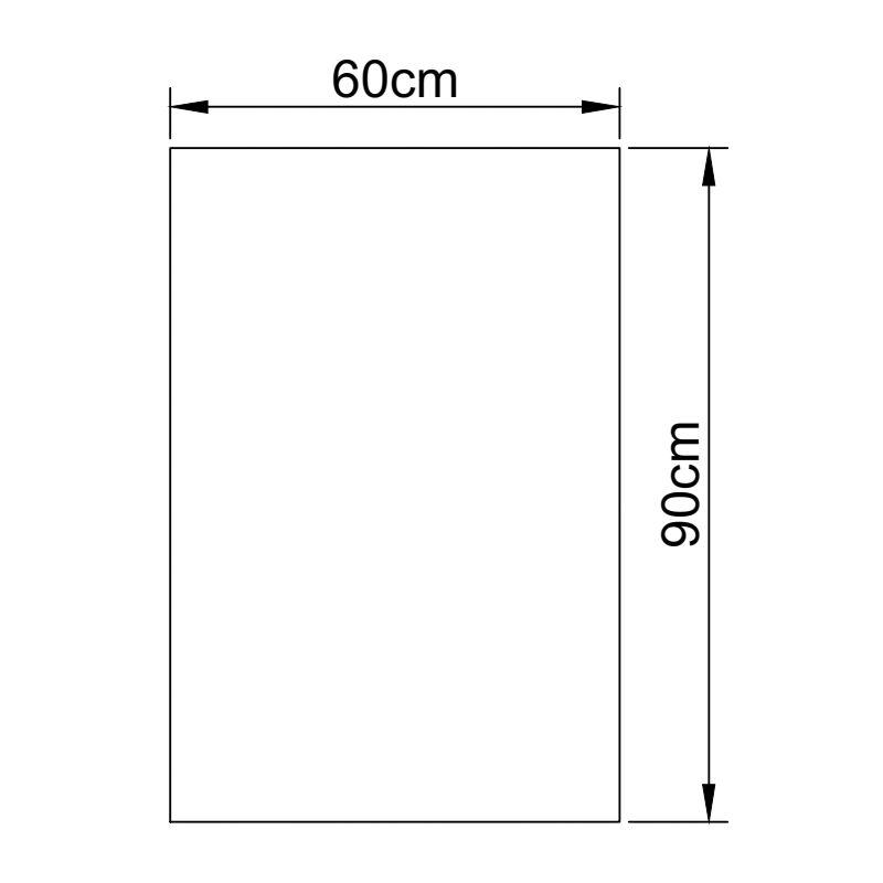 Пелюшка поглинаюча 90см х 60см (целюлоза+абсорбент) одноразова, стерильна